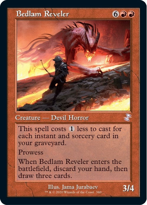 Image for Bedlam Reveler (Time Spiral: Remastered) (340) - Magic: The Gathering
