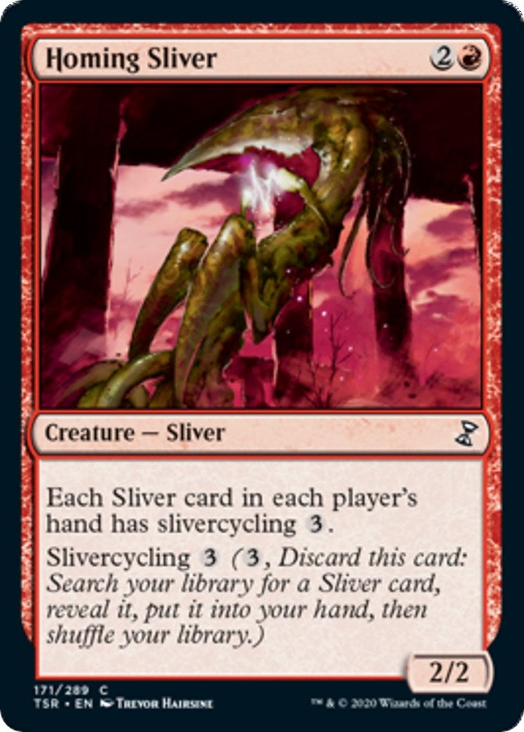 Image for Homing Sliver (Time Spiral: Remastered) (171) - Magic: The Gathering