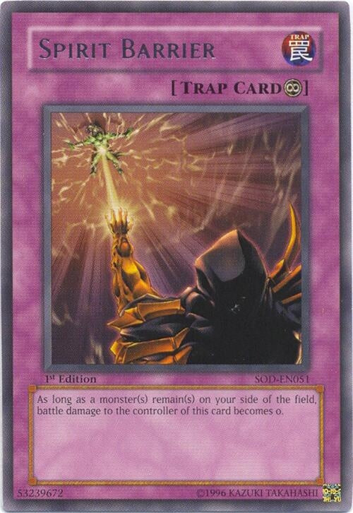 Image for Spirit Barrier (Soul of the Duelist) (SOD-EN051) - YuGiOh