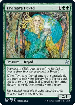 Image for Yavimaya Dryad (Time Spiral: Remastered) (247) - Magic: The Gathering