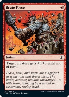 Image for Brute Force (Time Spiral: Remastered) (157) - Magic: The Gathering