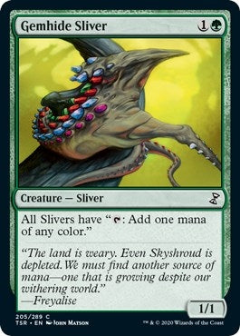Image for Gemhide Sliver (Time Spiral: Remastered) (205) - Magic: The Gathering