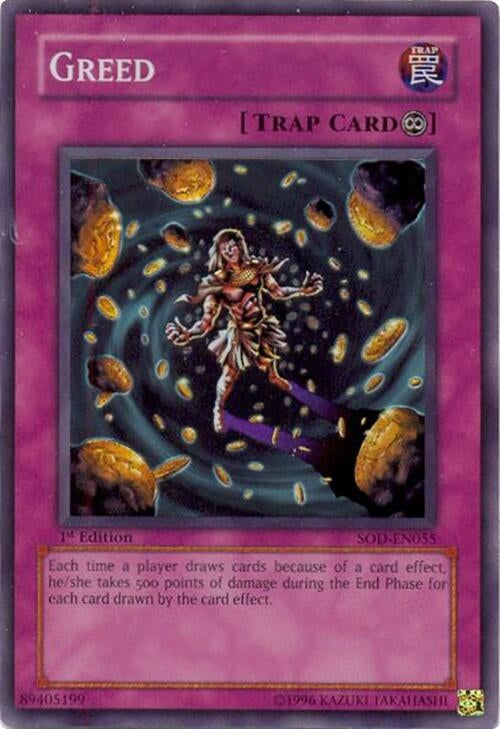 Image for Greed (Soul of the Duelist) (SOD-EN055) - YuGiOh