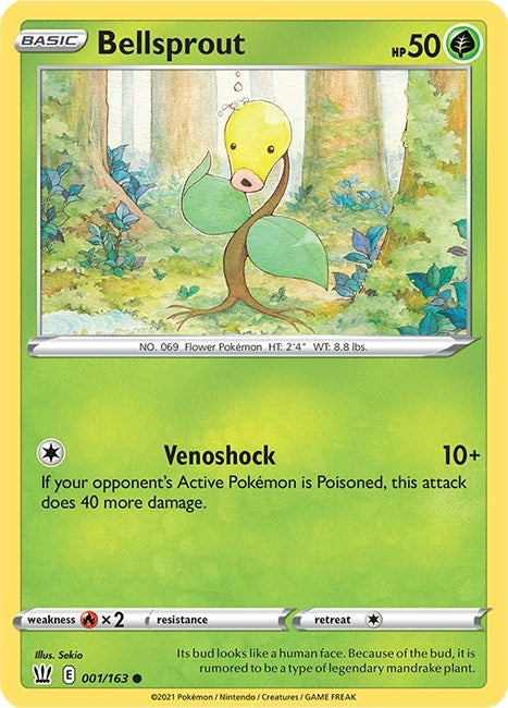 Image for Bellsprout (SWSH05: Battle Styles) (001/163) - Pokemon