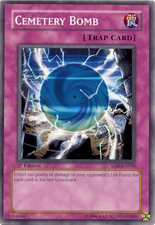 Image for Cemetery Bomb (Soul of the Duelist) (SOD-EN059) - YuGiOh