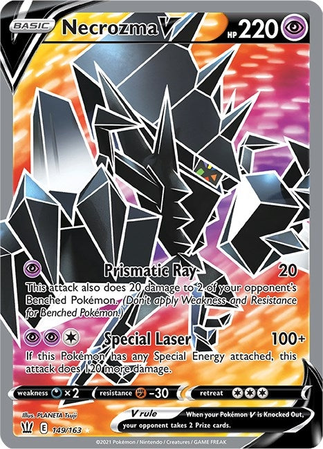 Image for Necrozma V (Full Art) (SWSH05: Battle Styles) (149/163) - Pokemon