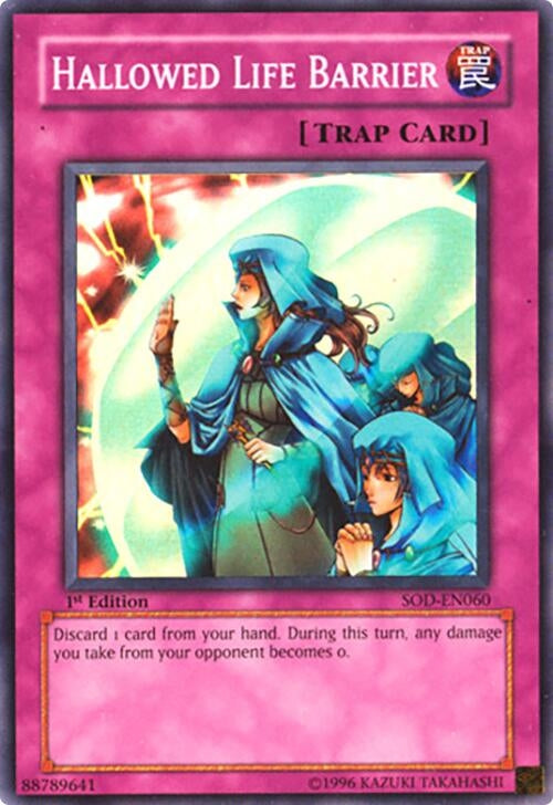 Image for Hallowed Life Barrier (Soul of the Duelist) (SOD-EN060) - YuGiOh
