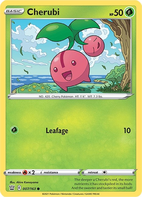 Image for Cherubi (SWSH05: Battle Styles) (007/163) - Pokemon