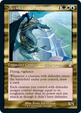 Image for Arcades, the Strategist (Time Spiral: Remastered) (371) - Magic: The Gathering