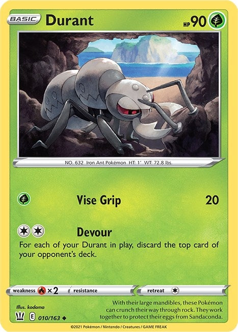 Image for Durant (SWSH05: Battle Styles) (010/163) - Pokemon