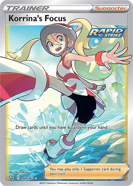 Image for Korrina's Focus (Full Art) (SWSH05: Battle Styles) (160/163) - Pokemon