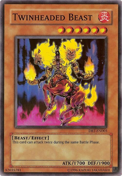 Image for Twinheaded Beast (Destiny Board Traveler Promo) (DBT-EN003) - YuGiOh