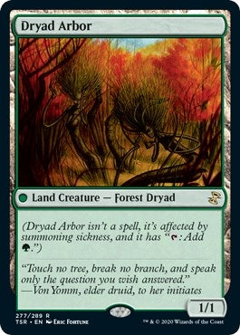 Image for Dryad Arbor (Time Spiral: Remastered) (277) - Magic: The Gathering