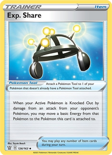 Image for Exp. Share (SWSH05: Battle Styles) (126/163) - Pokemon