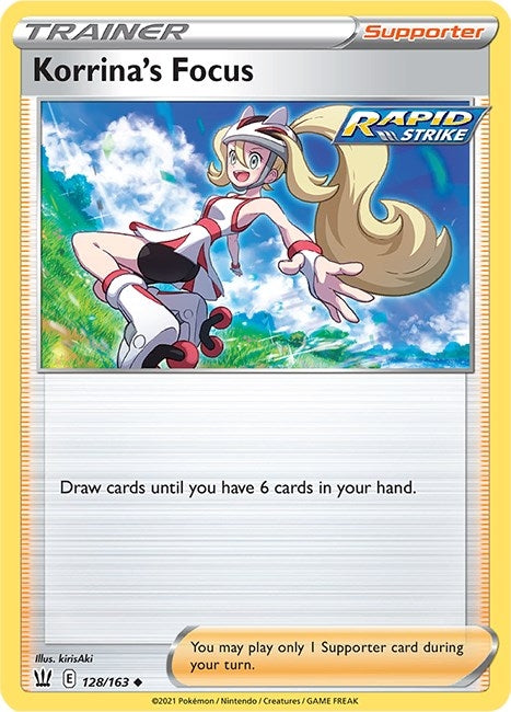 Image for Korrina's Focus (SWSH05: Battle Styles) (128/163) - Pokemon