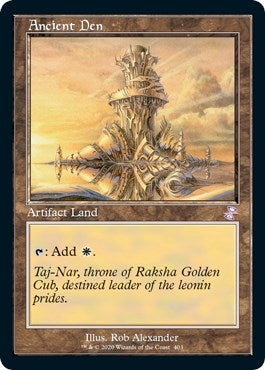 Image for Ancient Den (Time Spiral: Remastered) (403) - Magic: The Gathering