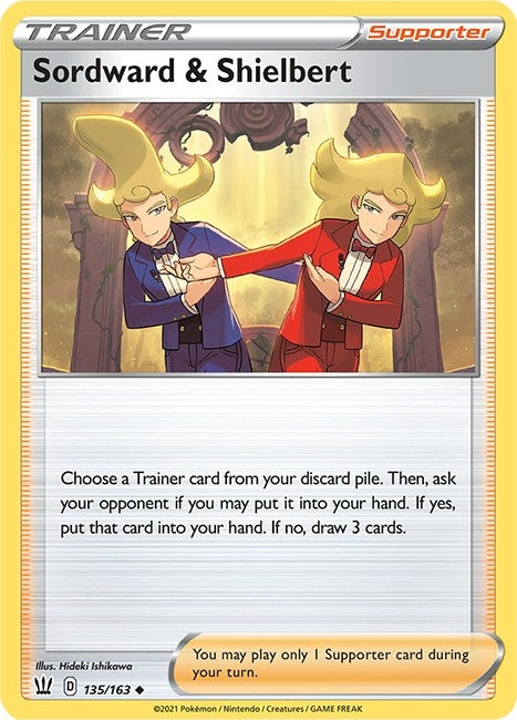 Image for Sordward & Shielbert (SWSH05: Battle Styles) (135/163) - Pokemon