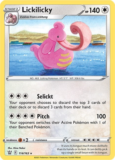 Image for Lickilicky (SWSH05: Battle Styles) (114/163) - Pokemon