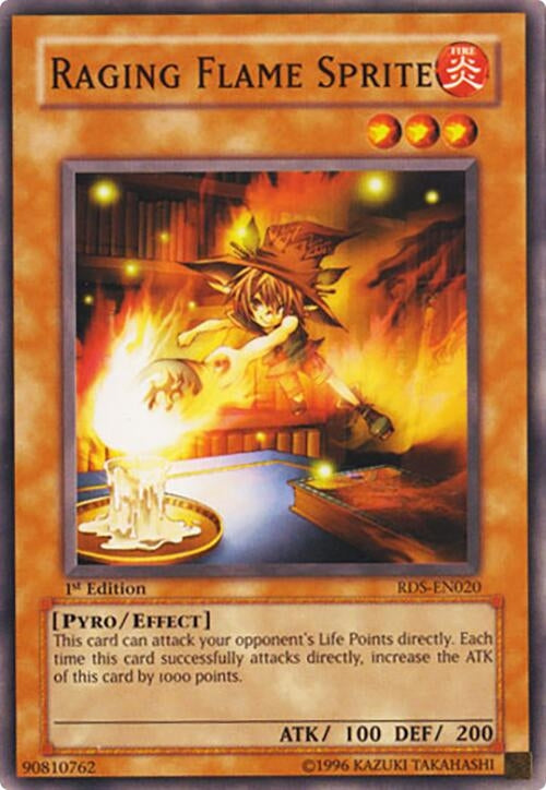 Image for Raging Flame Sprite (Rise of Destiny) (RDS-EN020) - YuGiOh