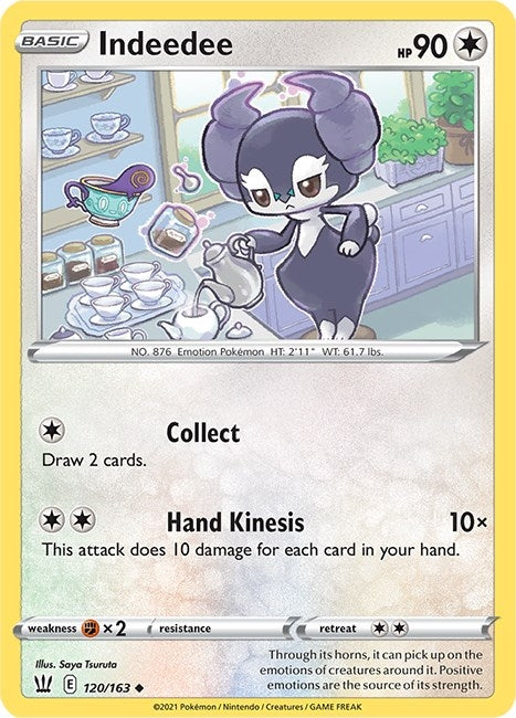 Image for Indeedee (SWSH05: Battle Styles) (120/163) - Pokemon