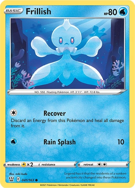 Image for Frillish (SWSH05: Battle Styles) (041/163) - Pokemon