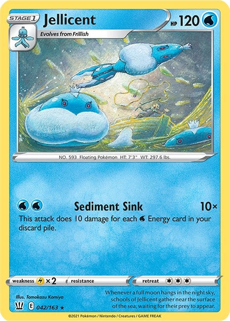 Image for Jellicent (SWSH05: Battle Styles) (042/163) - Pokemon