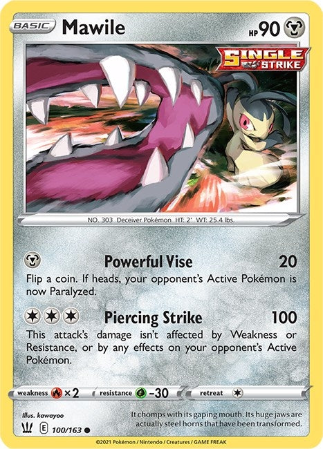 Image for Mawile (SWSH05: Battle Styles) (100/163) - Pokemon