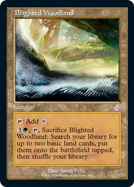 Image for Blighted Woodland (Time Spiral: Remastered) (405) - Magic: The Gathering