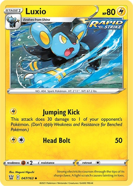 Image for Luxio (SWSH05: Battle Styles) (047/163) - Pokemon