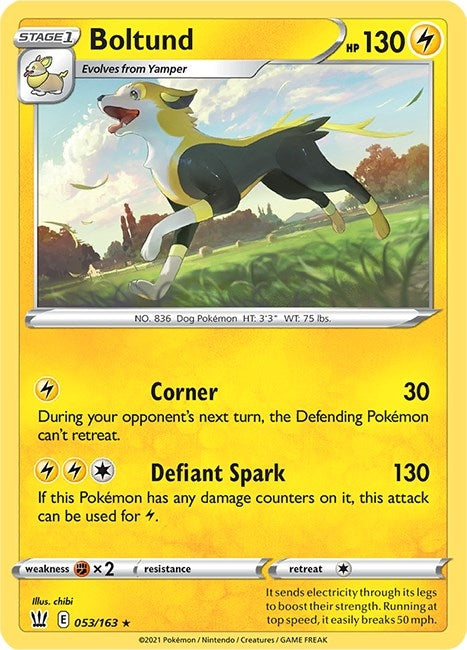 Image for Boltund (SWSH05: Battle Styles) (053/163) - Pokemon