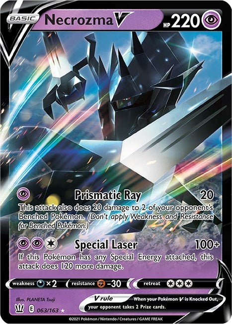 Image for Necrozma V (SWSH05: Battle Styles) (063/163) - Pokemon