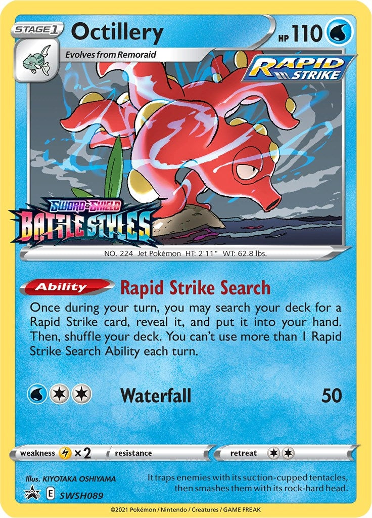 Image for Octillery - SWSH089 (Prerelease) (SWSH: Sword & Shield Promo Cards) (SWSH089) - Pokemon
