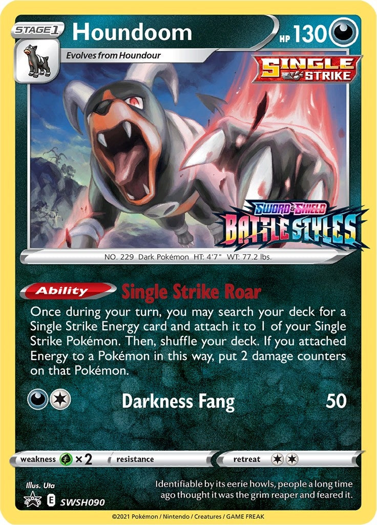 Image for Houndoom - SWSH090 (Prerelease) (SWSH: Sword & Shield Promo Cards) (SWSH090) - Pokemon