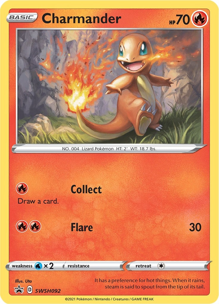 Image for Charmander - SWSH092 (SWSH: Sword & Shield Promo Cards) (SWSH092) - Pokemon