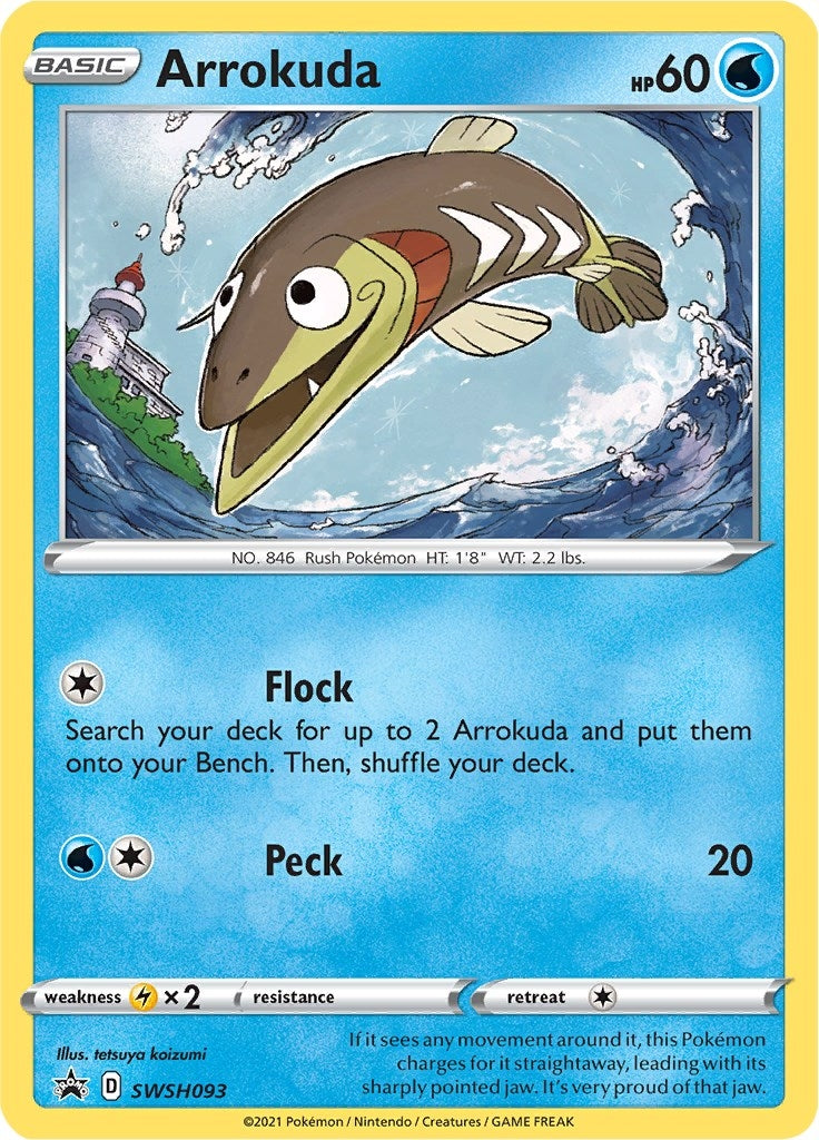 Image for Arrokuda - SWSH093 (SWSH: Sword & Shield Promo Cards) (SWSH093) - Pokemon