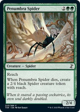 Image for Penumbra Spider (Time Spiral: Remastered) (223) - Magic: The Gathering