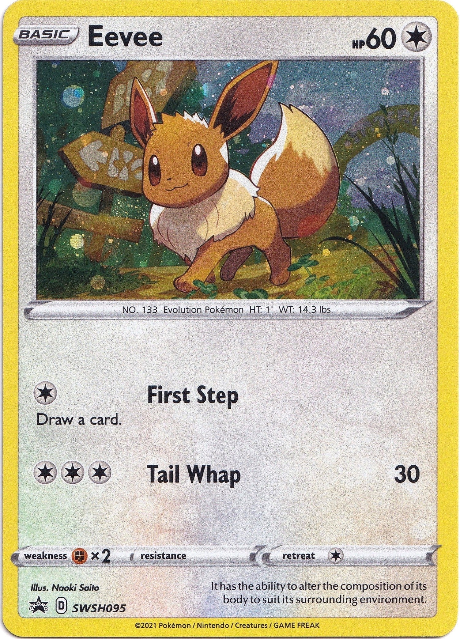 Image for Eevee - SWSH095 (SWSH: Sword & Shield Promo Cards) (SWSH095) - Pokemon