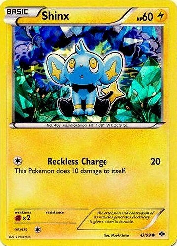 Image for Shinx - 43/99 (Cracked Ice Holo) (Blister Exclusives) (043/099) - Pokemon