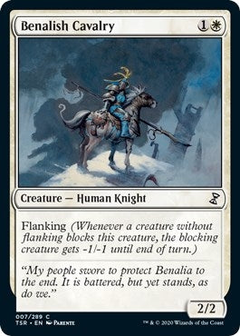 Image for Benalish Cavalry (Time Spiral: Remastered) (7) - Magic: The Gathering