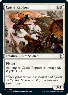 Image for Castle Raptors (Time Spiral: Remastered) (12) - Magic: The Gathering