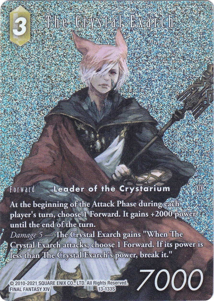 Image for The Crystal Exarch (Full Art) (Opus XIII: Crystal Radiance) (13-133S) - Final Fantasy TCG