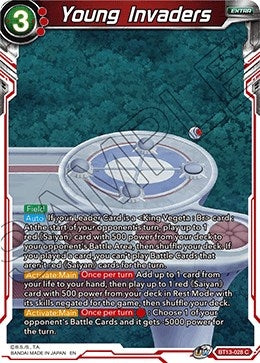 Image for Young Invaders (Supreme Rivalry) (BT13-028) - Dragon Ball Super: Masters