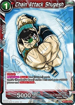 Image for Chain Attack Shugesh (Supreme Rivalry) (BT13-008) - Dragon Ball Super: Masters