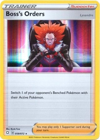 Image for Boss's Orders (Deck Exclusives) (058/072) - Pokemon