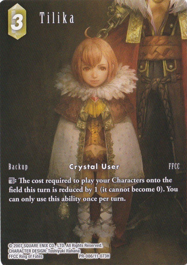 Image for Tilika (FF: Promo Cards) (PR-086/11-073H) - Final Fantasy TCG