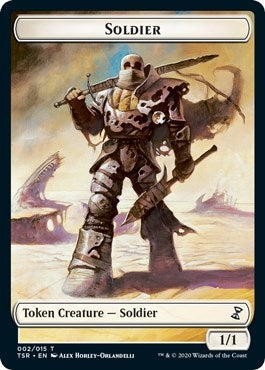 Image for Soldier Token (Time Spiral: Remastered) (2) - Magic: The Gathering