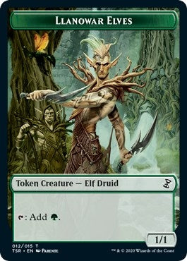 Image for Llanowar Elves Token (Time Spiral: Remastered) (12) - Magic: The Gathering