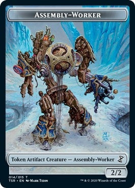 Image for Assembly-Worker Token (Time Spiral: Remastered) (14) - Magic: The Gathering