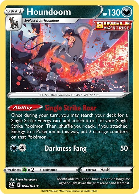 Image for Houndoom (Deck Exclusives) (096/163) - Pokemon
