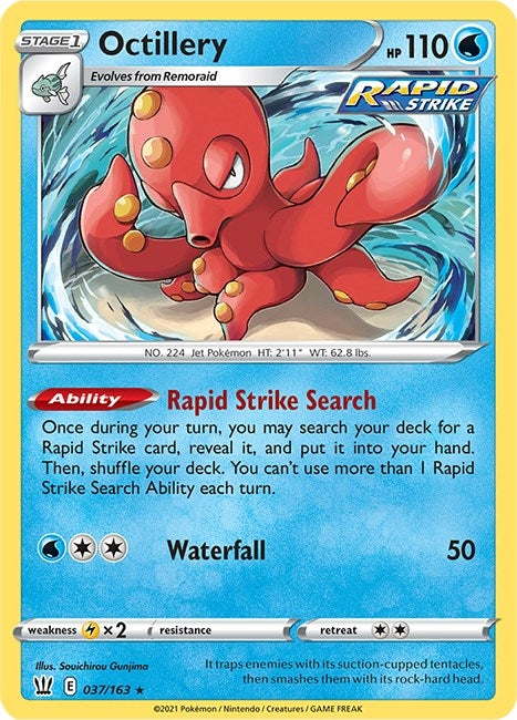 Image for Octillery (Deck Exclusives) (037/163) - Pokemon